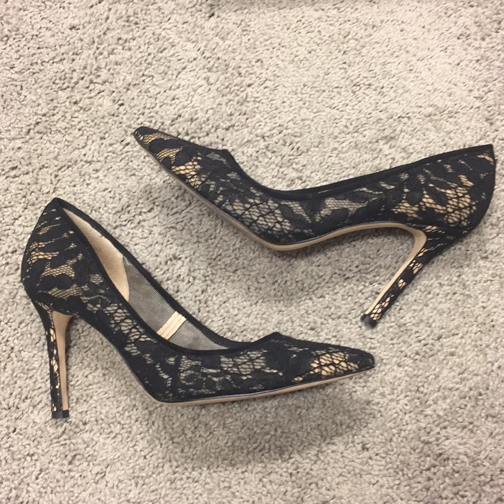 SAM EDELMAN lace heels